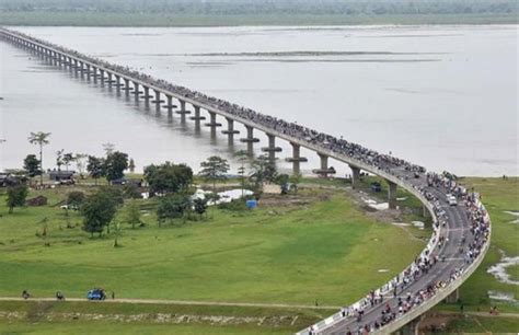 印度花费近20年修建的大桥