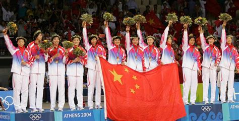 历届奥运会中国女排排名
