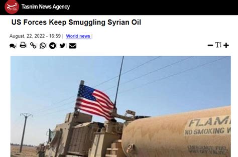 叙利亚为啥不阻止美国偷油