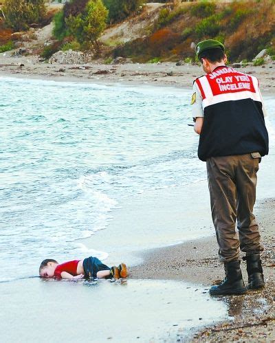 叙利亚海边死去小男孩