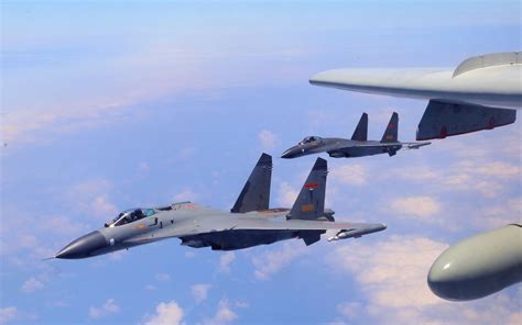 台海最新解放军战机巡航