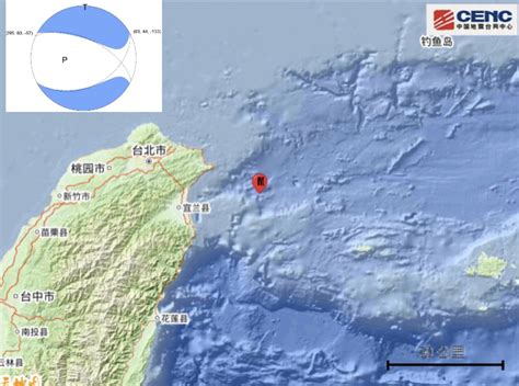 台湾宜兰地震5.8级