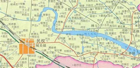 商丘市民权县地图