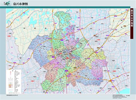 嘉兴市最新地图全图