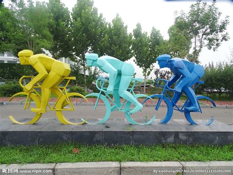 国际自行车雕塑