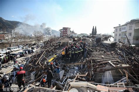 土耳其地震惨状多可怕到处废墟
