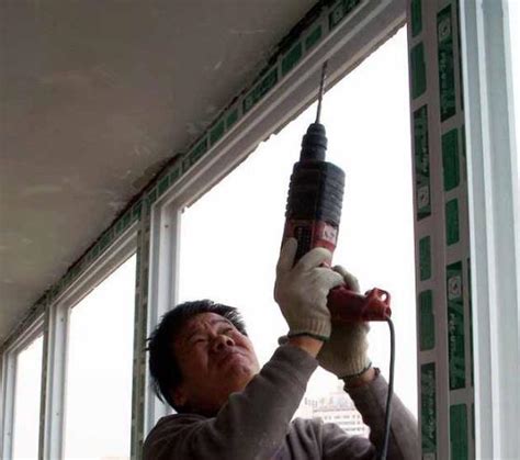 塑钢窗正确安装方法