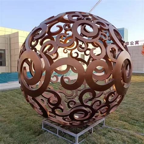 大型不锈钢球雕塑