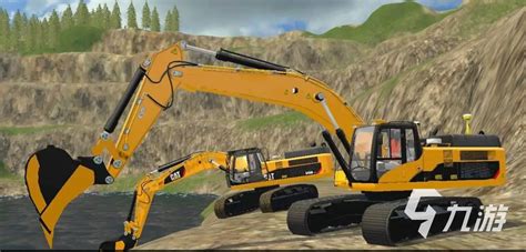 大型挖掘机模拟驾驶游戏视频