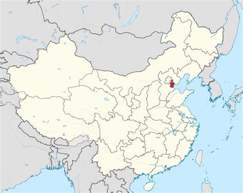 天津在地图上的位置在哪里