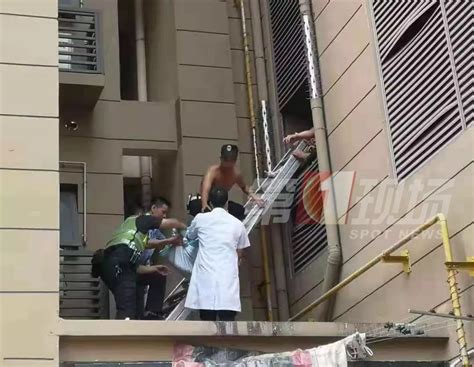 女童从8楼坠落被救