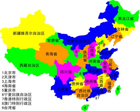 如何记中国各省地图