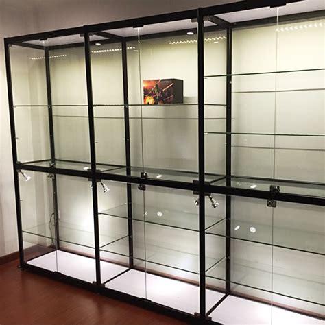 宜宾玻璃展示柜子
