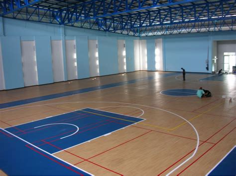 室内篮球场pvc塑胶地板