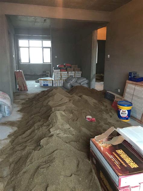 室内装修的沙子