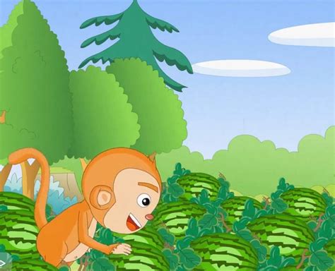 小猴摘西瓜