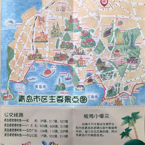 小青岛公园地图高清