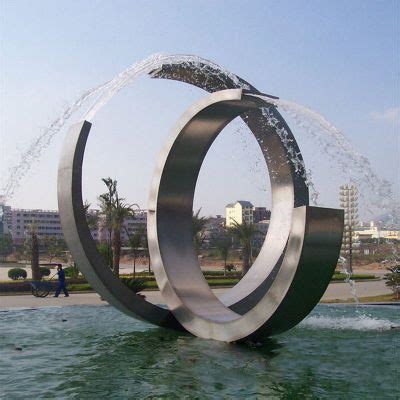 山东不锈钢喷泉雕塑定制