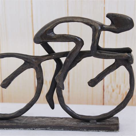 工艺品自行车雕塑