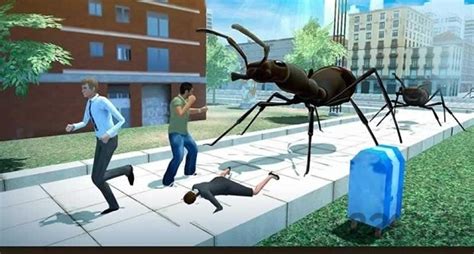 巨型蚂蚁破坏城市