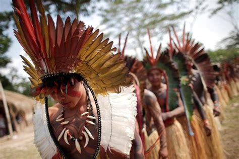 巴西土著原始部落