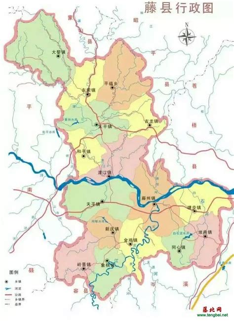 广西藤县2030年规划图