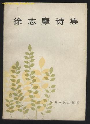 徐志摩代表作品诗歌