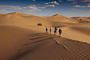 徒步穿越库布齐沙漠路线