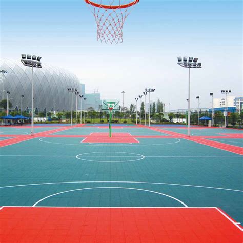 悬浮地板篮球场施工方法
