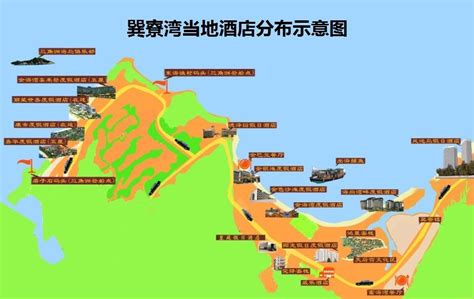 惠东巽寮湾地图