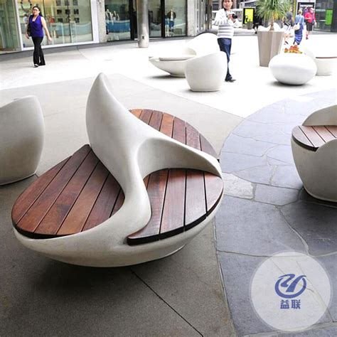 惠州玻璃钢休闲椅设计