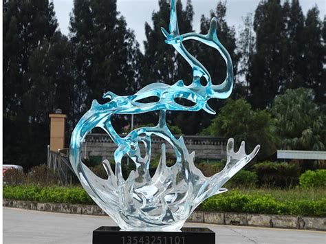 惠州透明玻璃钢雕塑现货