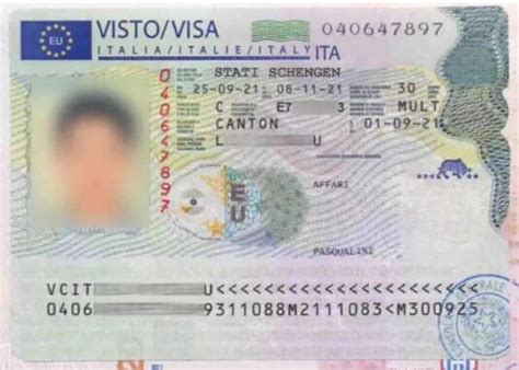 意大利签证需要哪些公证