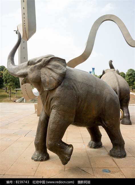 户外艺术雕塑大象