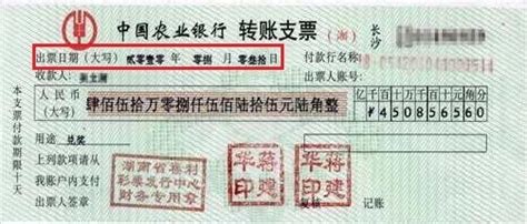 手拿中国银行转账凭证图片