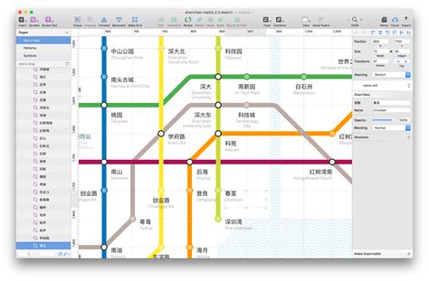 手机地铁线路图制作软件