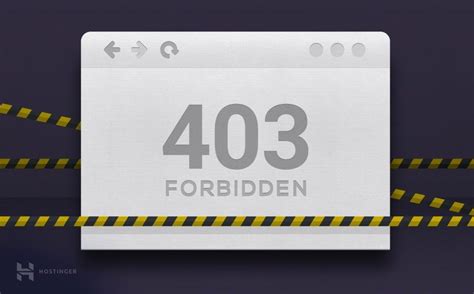 打开网页403forbidden