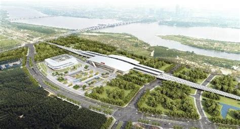 扬州市北沿江高铁站站房规划