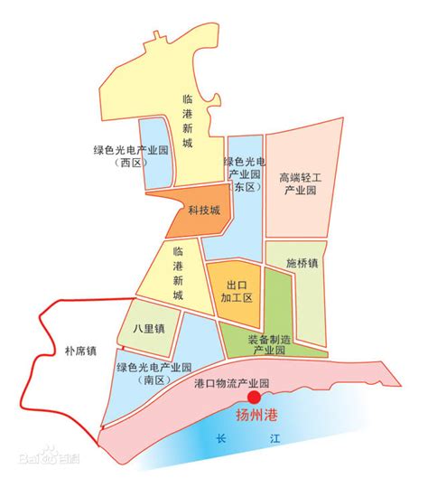 扬州经济技术开发区范围