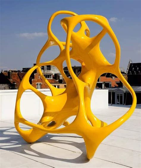 抽象大型玻璃钢雕塑