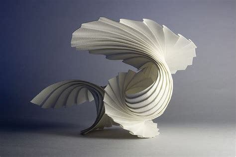抽象雕塑手工制作折纸