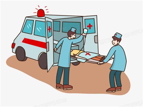 救护车救人动画片