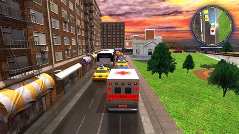 救护车救援游戏