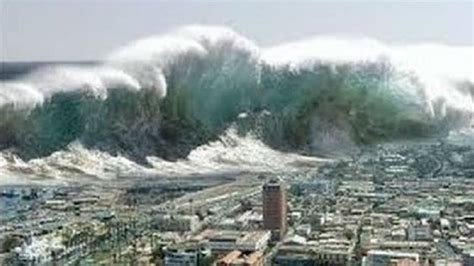 日本海啸海面状况