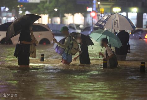 日本网友评论韩国首尔大暴雨