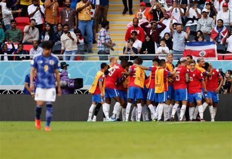 日本队0-1负哥斯达黎加球迷反应