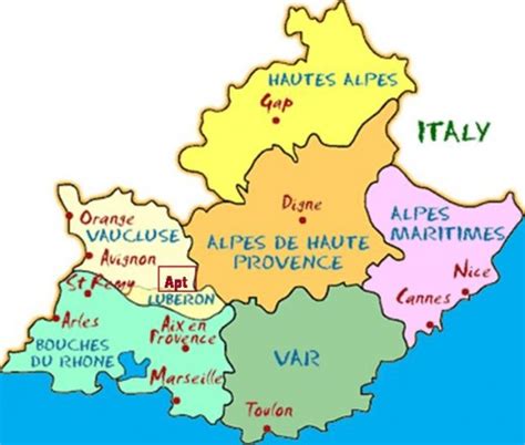 普罗旺斯包含哪个国家的省份