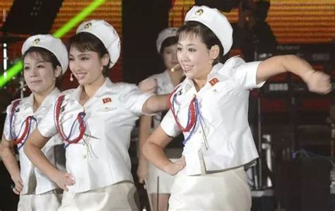 朝鲜女子天团现场