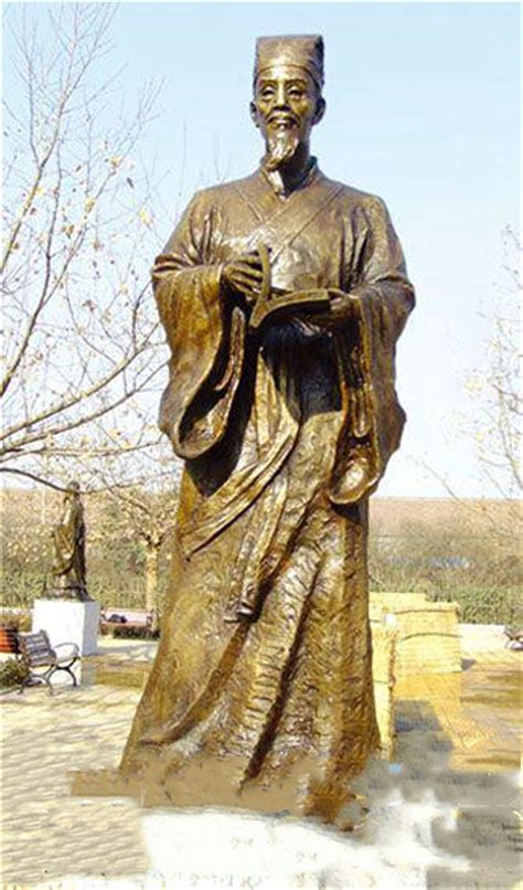 李时珍的铜像