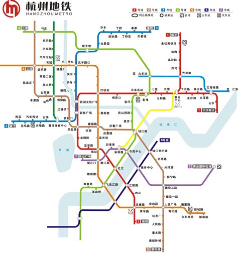 杭州地铁七号线线路图
